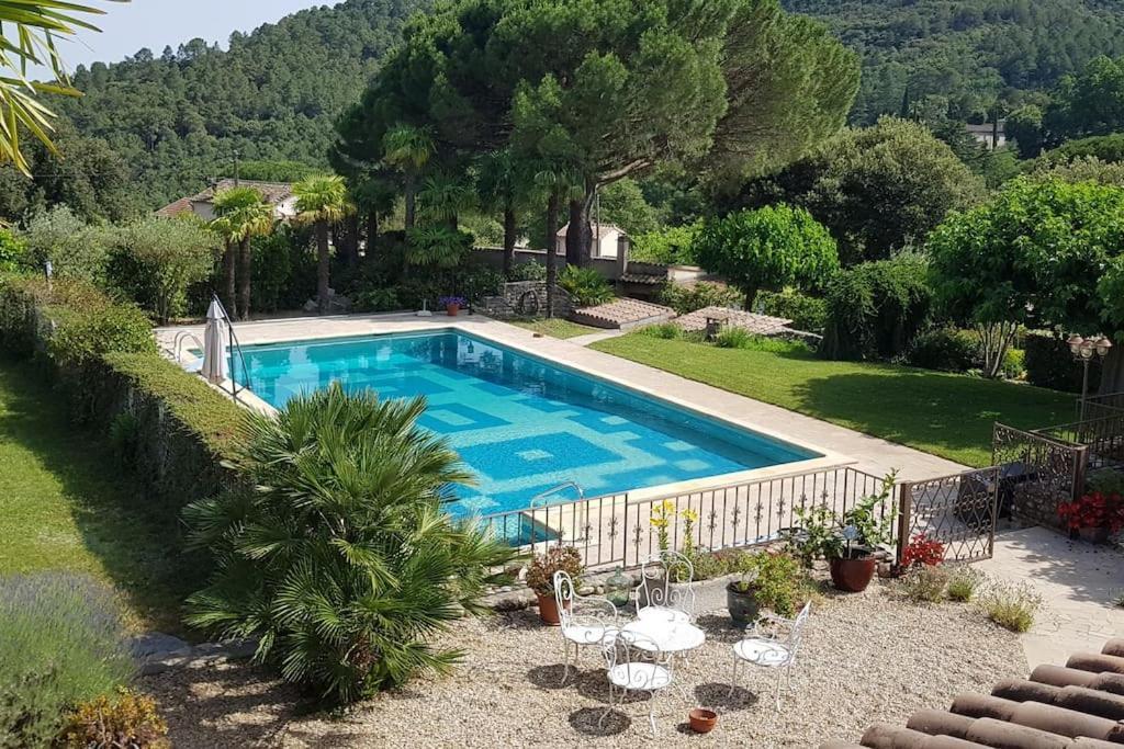 Sous Le Grand Pin Gites Eden En Cevennes Anduze Buitenkant foto