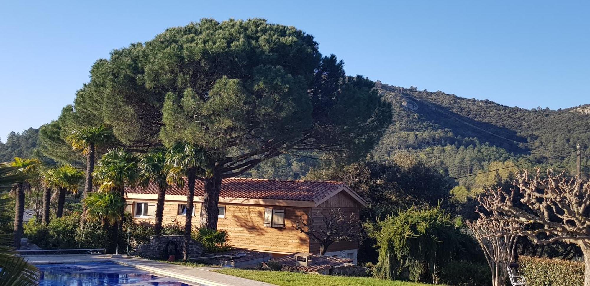 Sous Le Grand Pin Gites Eden En Cevennes Anduze Buitenkant foto